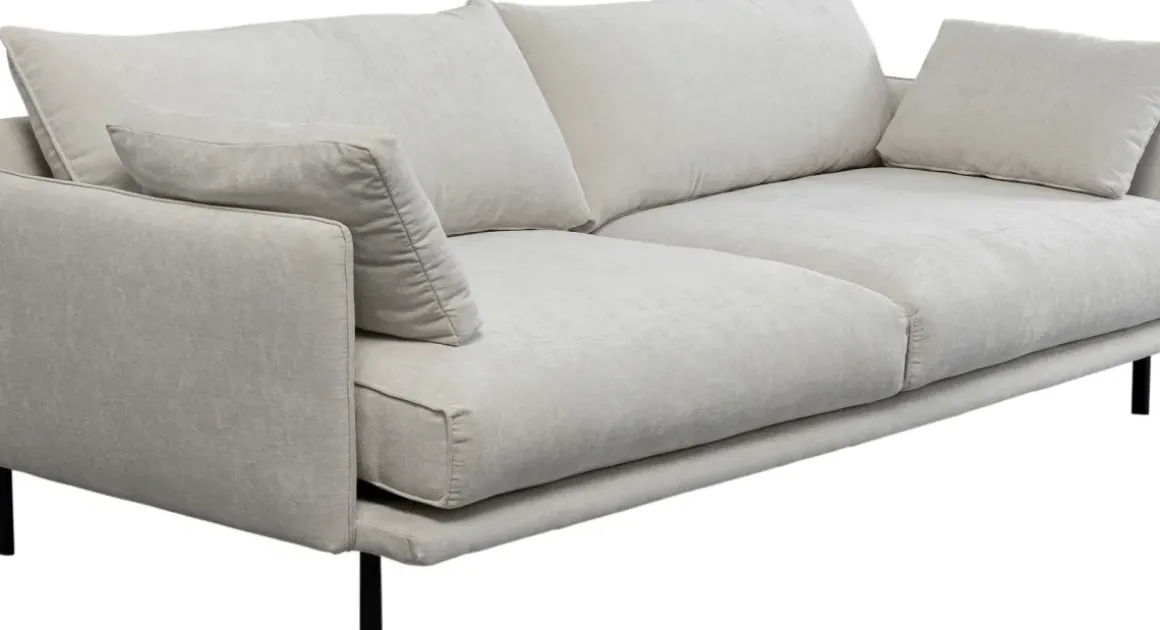 Soffa Edna - Cream 3-sits - KARE Design