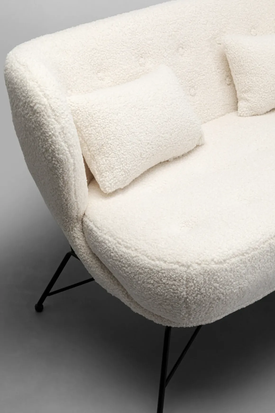 Soffa Jacky Teddy - 139cm - KARE Design