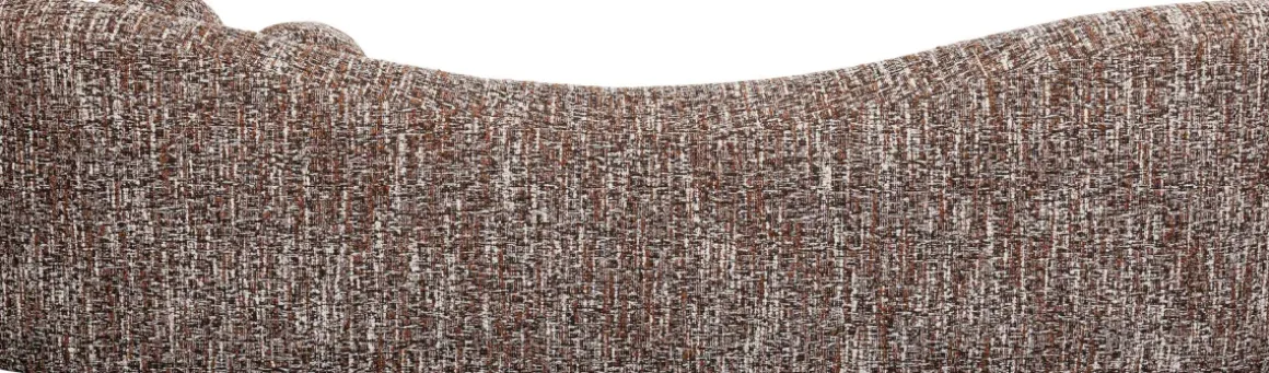 Soffa Livia - Melange Brown 3-sits - KARE Design