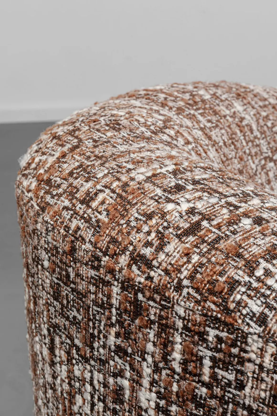 Soffa Livia - Melange Brown 3-sits - KARE Design