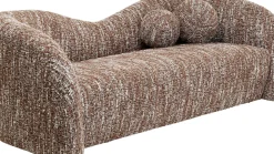 Soffa Livia Melange - Brun, 201cm - KARE Design