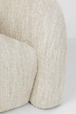 Soffa Livia Melange - Cream, 201cm - KARE Design