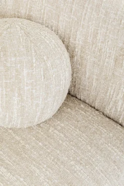 Soffa Livia Melange - Cream, 201cm - KARE Design