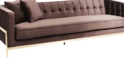 Soffa Loft - Brun, 3-Sits - KARE Design