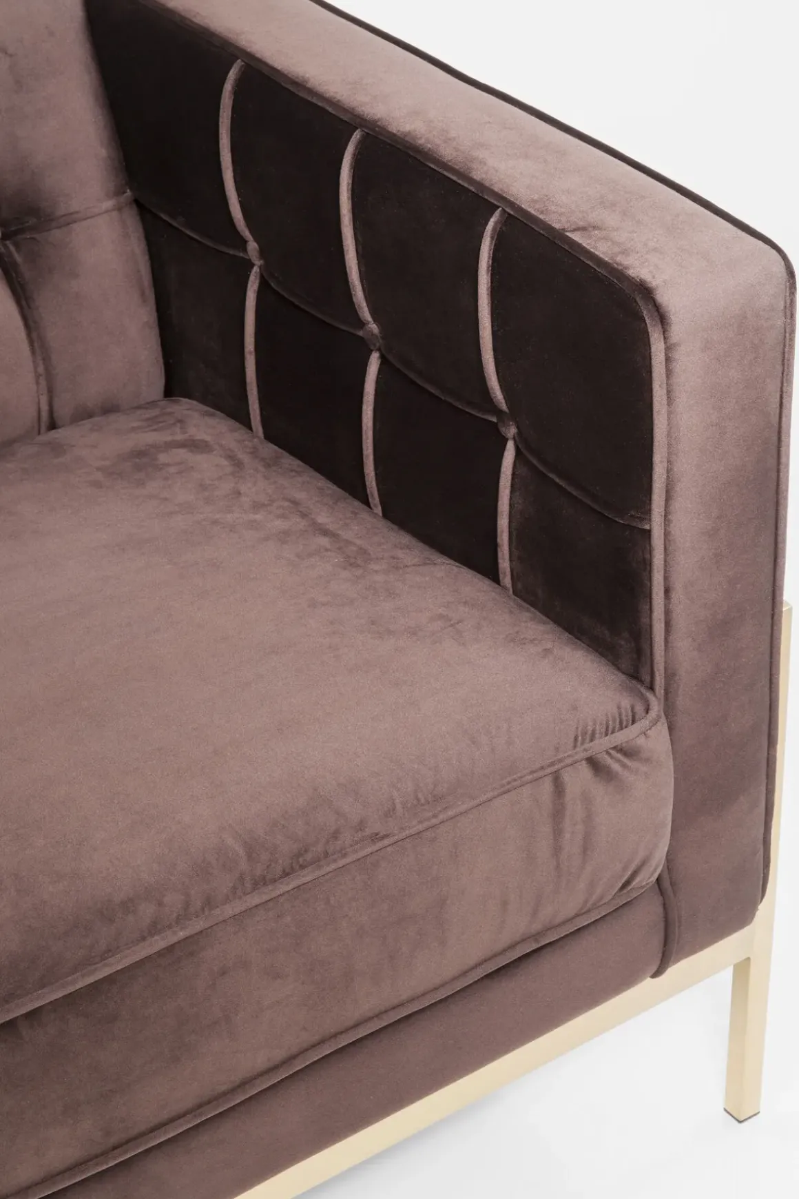 Soffa Loft - Brun, 3-Sits - KARE Design