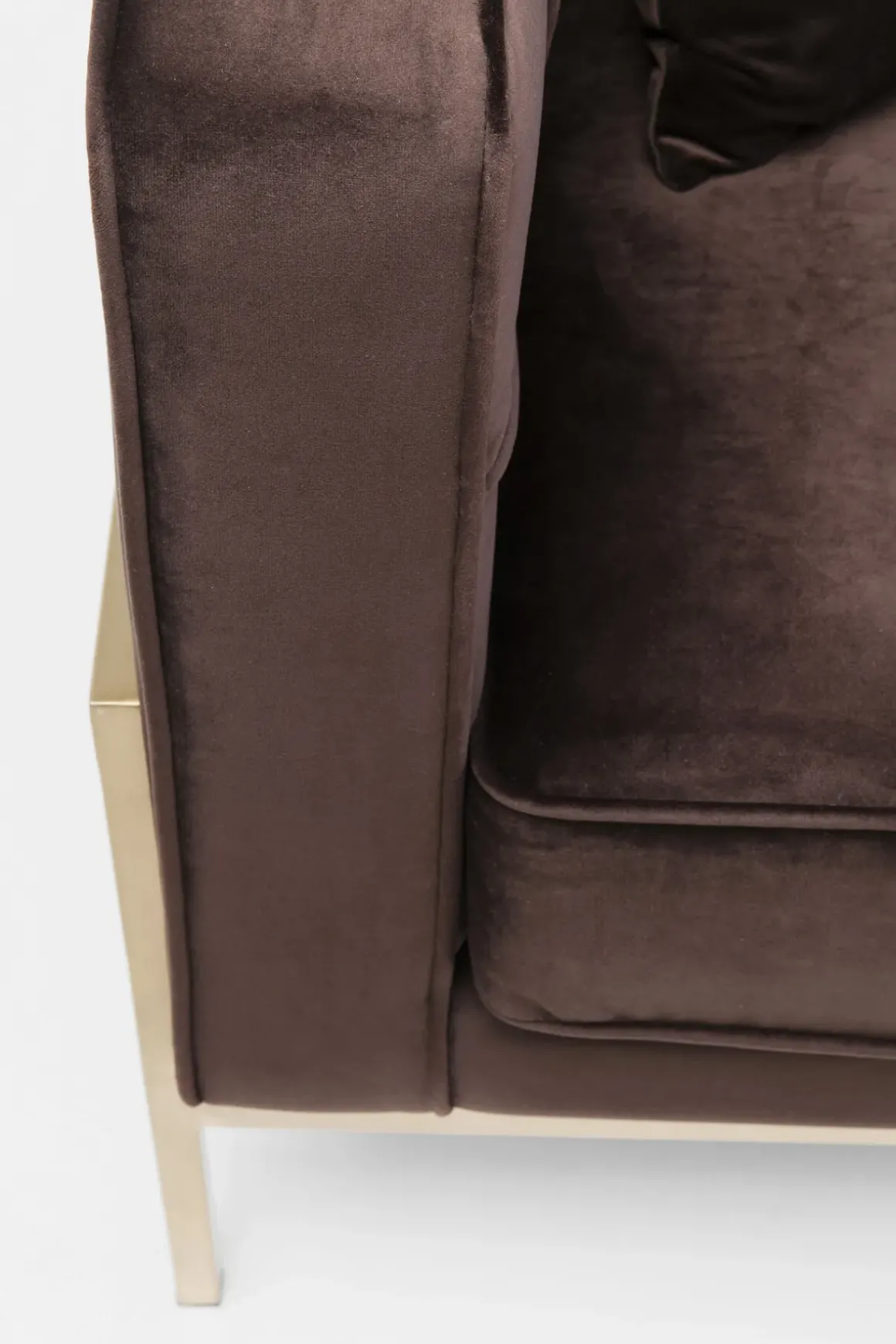 Soffa Loft - Brun, 3-Sits - KARE Design
