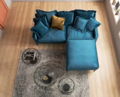 Soffa Lullaby 2-sits BlåGrön - KARE Design
