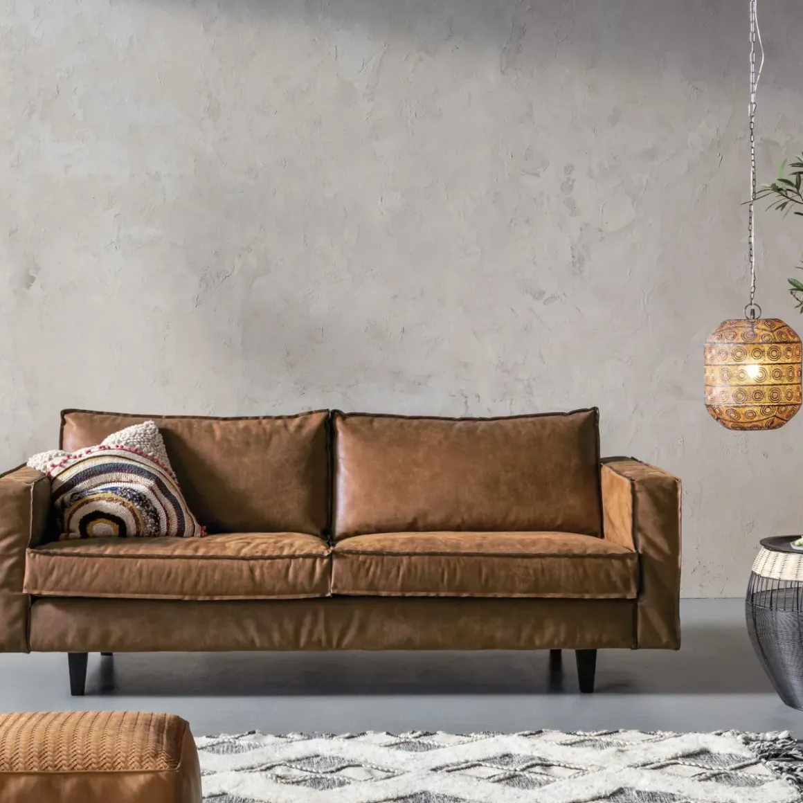 Soffa Neo 2-sits Tobacco - KARE Design
