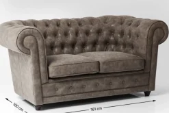 Soffa Oxford 2-sits Vintage Smart - KARE Design