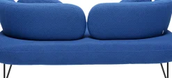 Soffa Peppo 2-Sits - Blå, 182cm - KARE Design