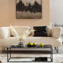 Soffa Peppo - Vit, 2-Sits - KARE Design