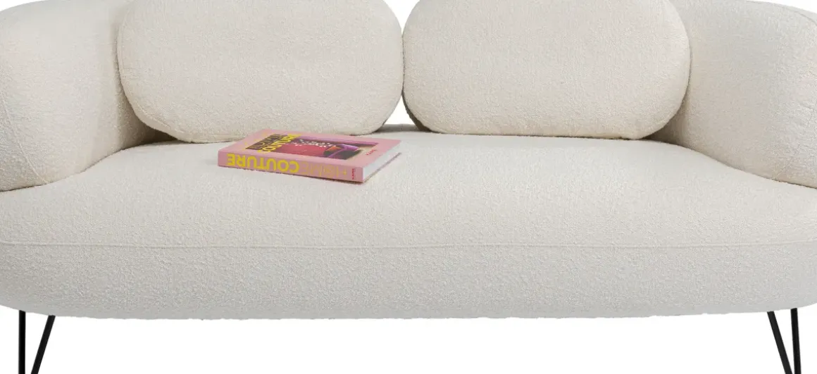 Soffa Peppo - Vit, 2-Sits - KARE Design