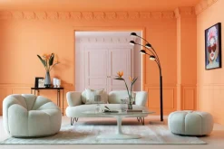 Soffa Peppo - Vit, 2-Sits - KARE Design