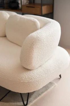 Soffa Peppo - Vit, 2-Sits - KARE Design