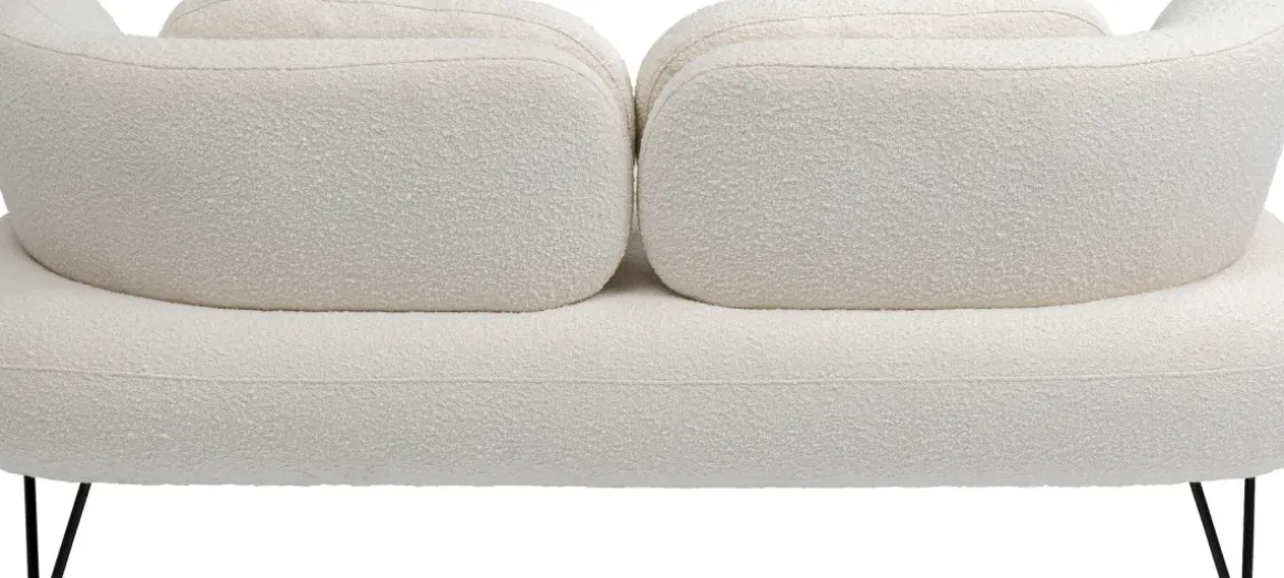 Soffa Peppo - Vit, 2-Sits - KARE Design