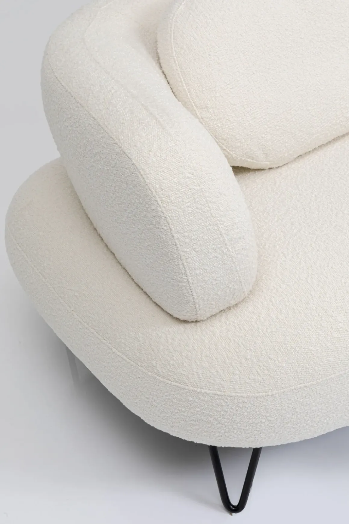 Soffa Peppo - Vit, 2-Sits - KARE Design