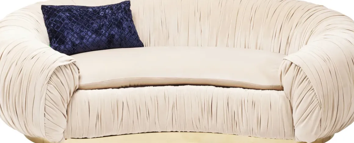 Soffa Perugia 2-sits Cream - KARE Design