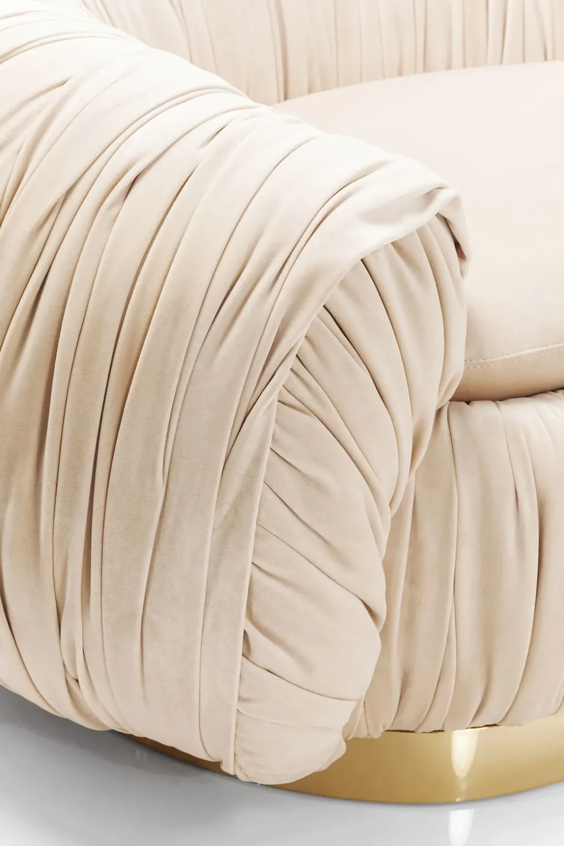 Soffa Perugia 2-sits Cream - KARE Design