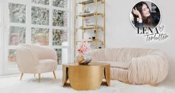Soffa Perugia 2-sits Cream - KARE Design