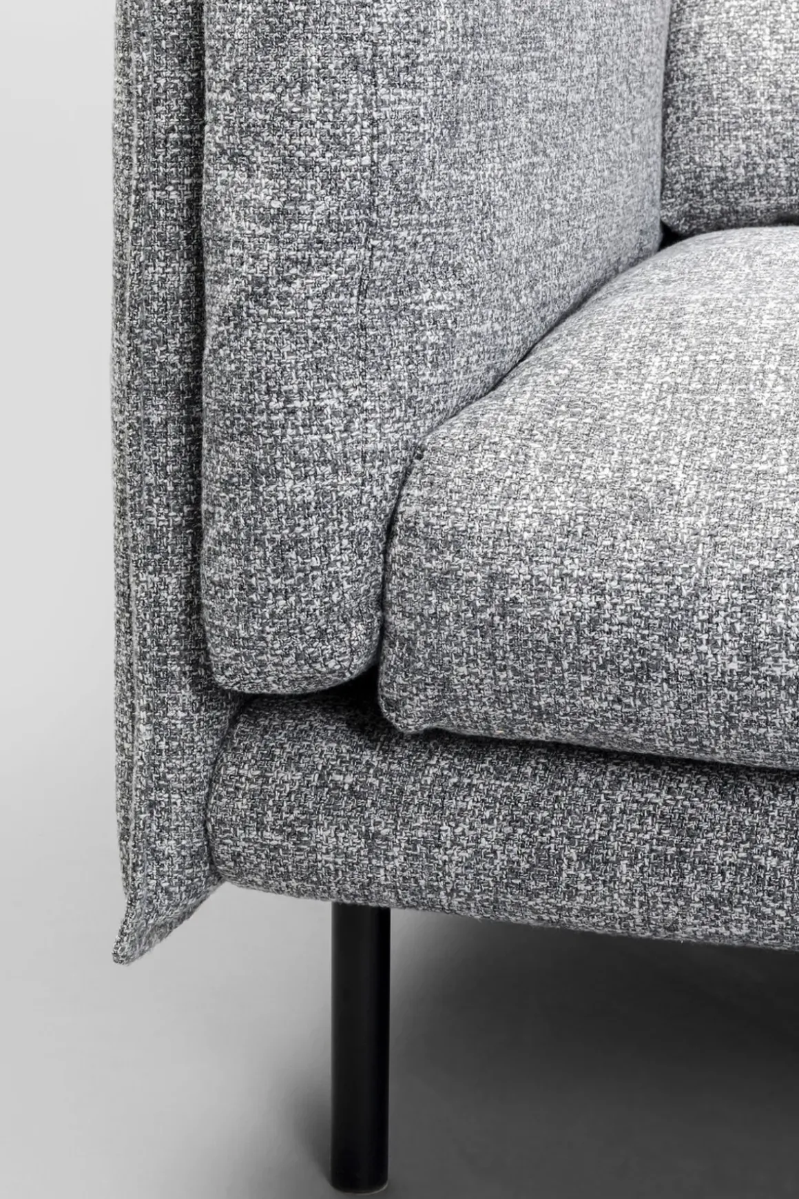 Soffa Pola - Grå, 230cm - KARE Design