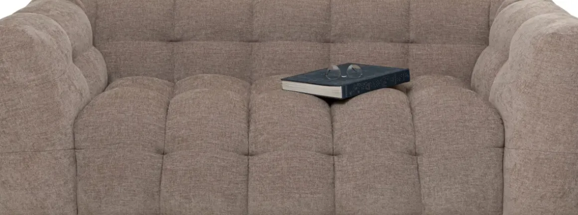 Soffa Salamanca - Grå, 208cm - KARE Design