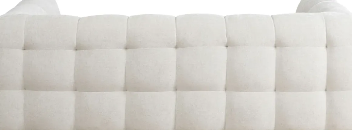 Soffa Salamanca - 3-sits, Creme, 240cm - KARE Design