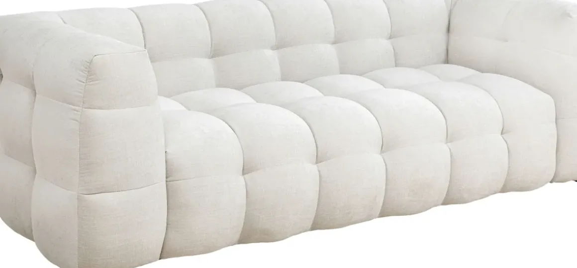 Soffa Salamanca - 3-sits, Creme, 240cm - KARE Design