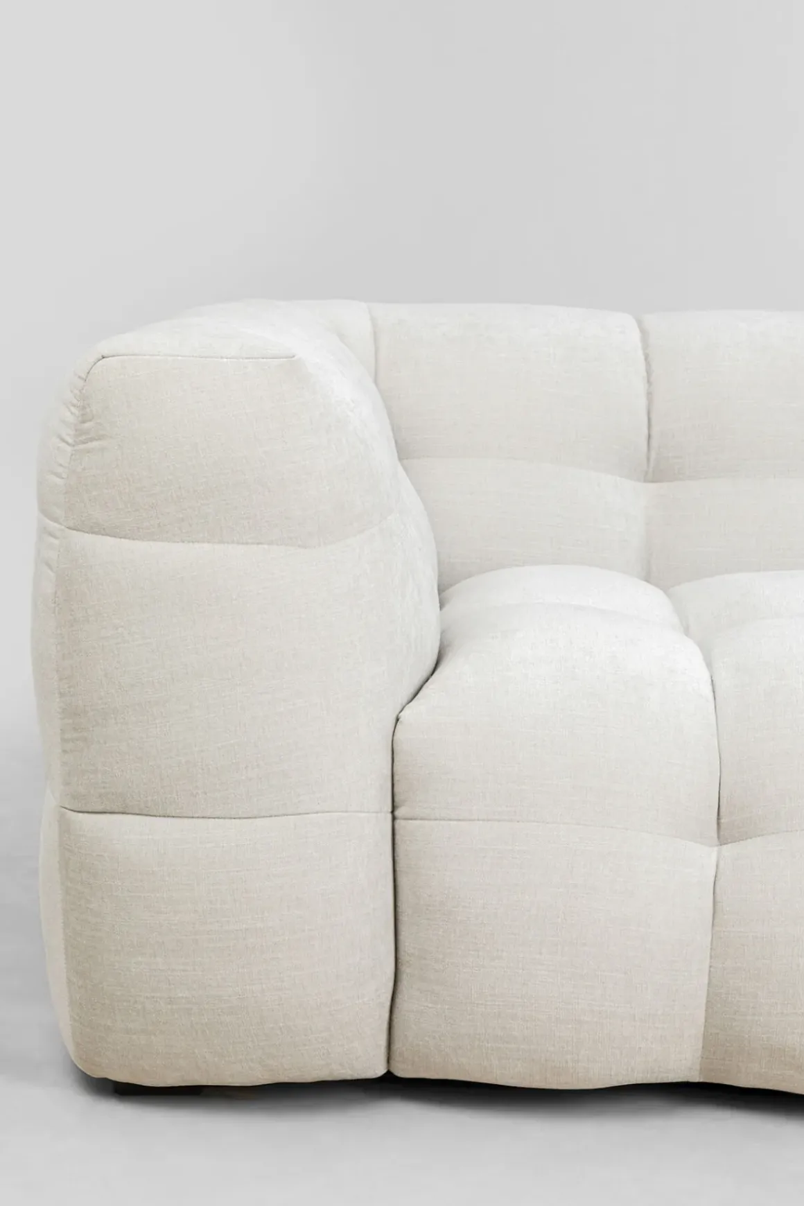 Soffa Salamanca - 3-sits, Creme, 240cm - KARE Design