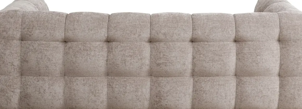 Soffa Salamanca 3-sits, Grå, 240cm - KARE Design