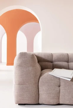 Soffa Salamanca 3-sits, Grå, 240cm - KARE Design