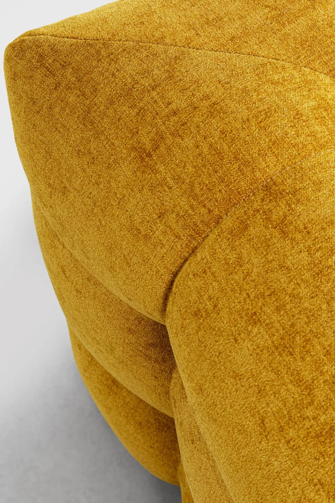 Soffa Salamanca - 3-sits, Gul, 240cm - KARE Design