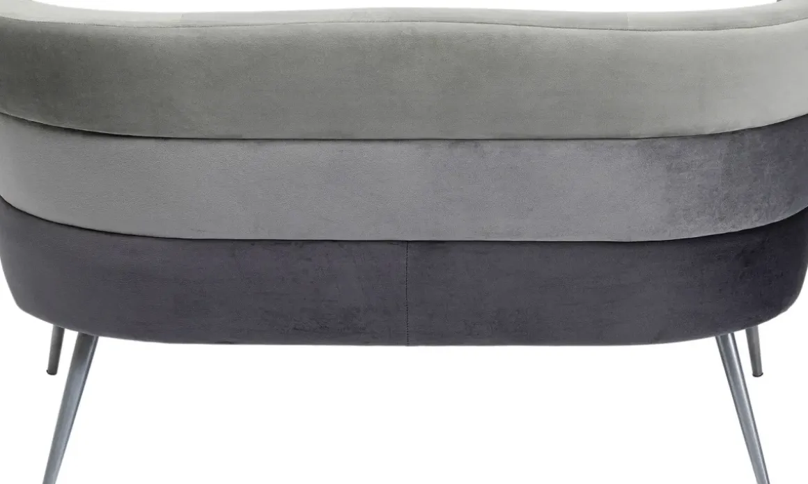 Soffa Sandwich - Grå, 2-Sits - KARE Design