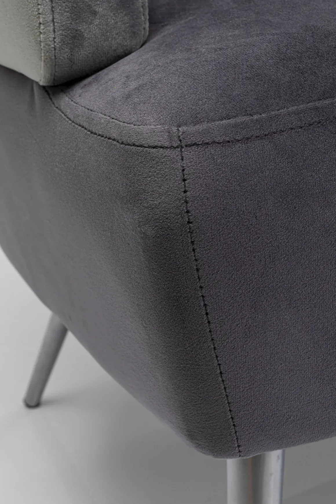 Soffa Sandwich - Grå, 2-Sits - KARE Design