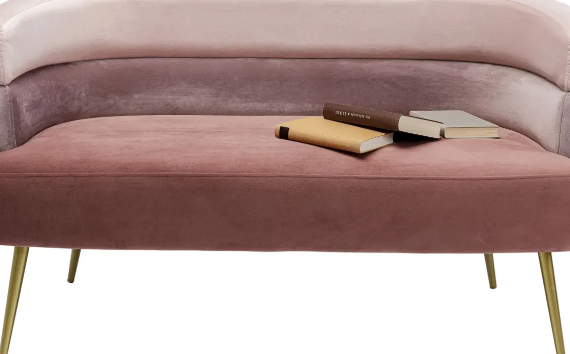 Soffa Sandwich - Puderrosa, 2-Sits - KARE Design