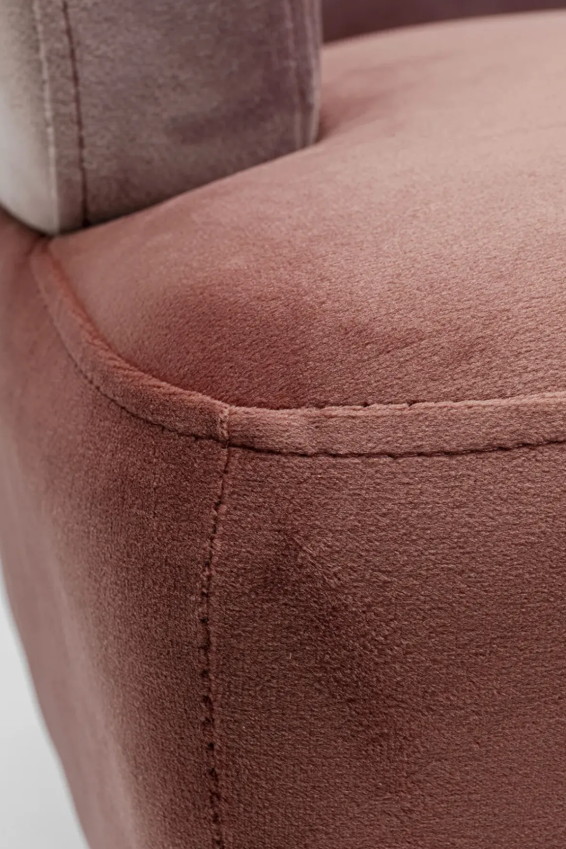 Soffa Sandwich - Puderrosa, 2-Sits - KARE Design