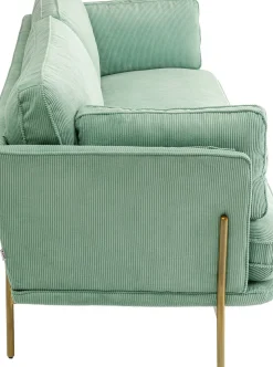 Soffa Shirly - Mintgrön, 3-Sits - KARE Design
