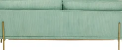 Soffa Shirly - Mintgrön, 3-Sits - KARE Design