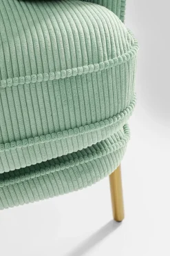Soffa Shirly - Mintgrön, 3-Sits - KARE Design