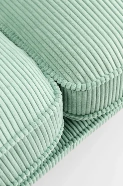 Soffa Shirly - Mintgrön, 3-Sits - KARE Design