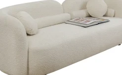 Soffa 3-Sits Kelly - Boucle, 225cm - KARE Design