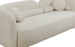 Soffa 3-Sits Kelly - Boucle, 225cm - KARE Design