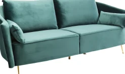 Soffa Vegas Forever- Blågrön, 3-Sits - KARE Design