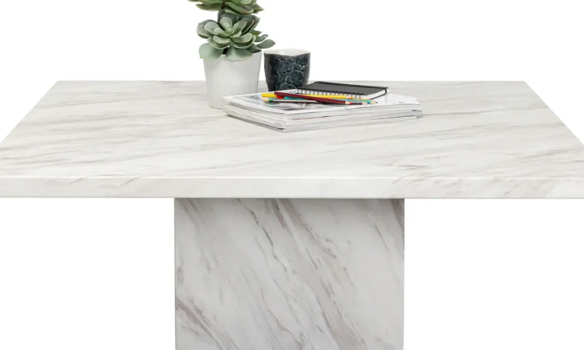 Soffbord Artistico - Marmor, 100x100cm - KARE Design