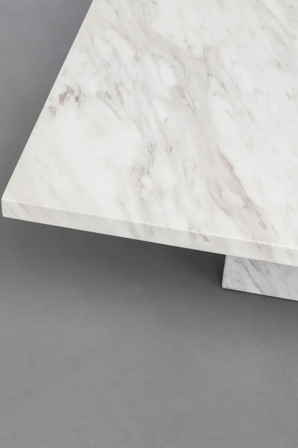 Soffbord Artistico - Marmor, 100x100cm - KARE Design