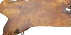 Soffbord Aspen - Bord i Rustikt Mörkt Trä, 100x60cm - KARE Design