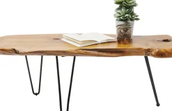 Soffbord Aspen - Bord i Rustikt Trä, 106x41cm - KARE Design