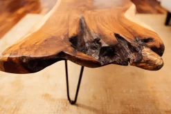 Soffbord Aspen - Bord i Rustikt Trä, 106x41cm - KARE Design