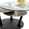 Soffbord Avignon, 80 (+124)x80cm - KARE Design
