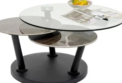 Soffbord Avignon, 80 (+124)x80cm - KARE Design