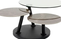Soffbord Avignon, 80 (+124)x80cm - KARE Design